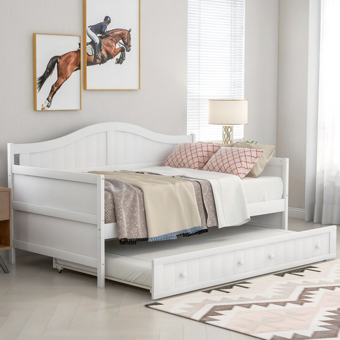 Red Barrel Studio® Ostia Twin Daybed with Trundle & Reviews Wayfair
